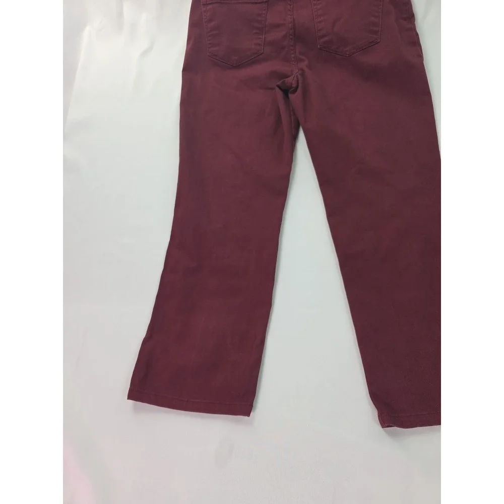 Lee Platinum Label Classic Fit Straight Leg Stretch Jeans, Red, Womens 31x24.5